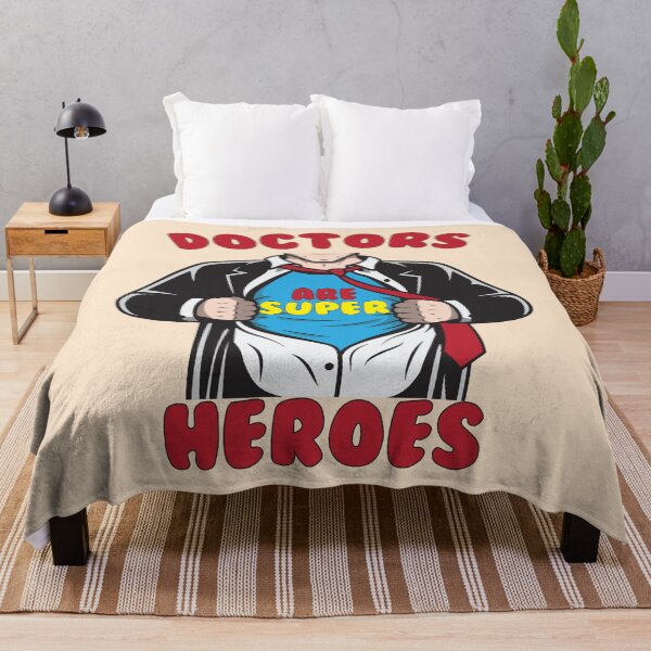 Item preview, Los médicos son superhéroes designed and sold by OfficeFortune.