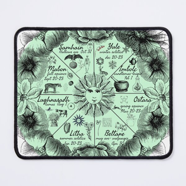 Item preview, Wheel of the year designed and sold by DarkHippieDesCo.