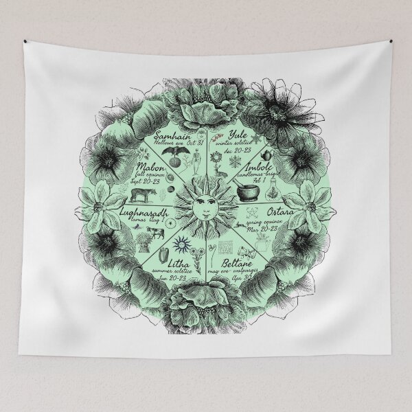 Item preview, Wheel of the year designed and sold by DarkHippieDesCo.