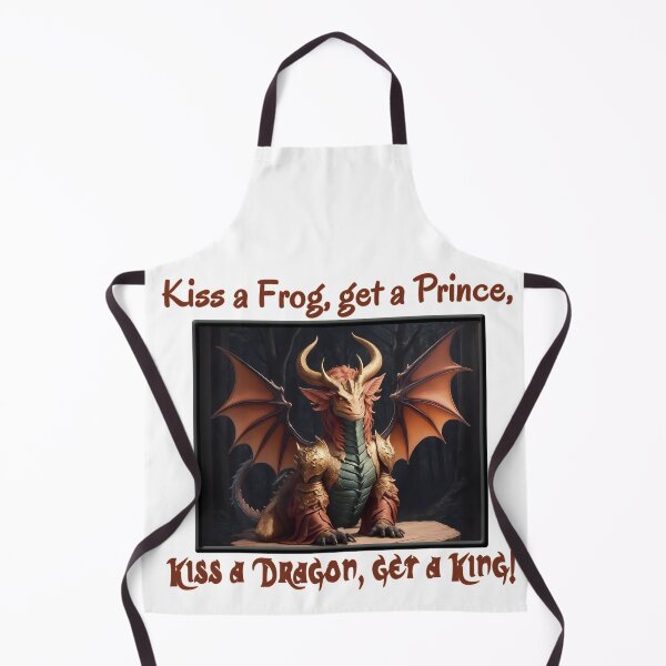 Item preview, Kiss a Dragon, Get a King designed and sold by NaughtyDragon.