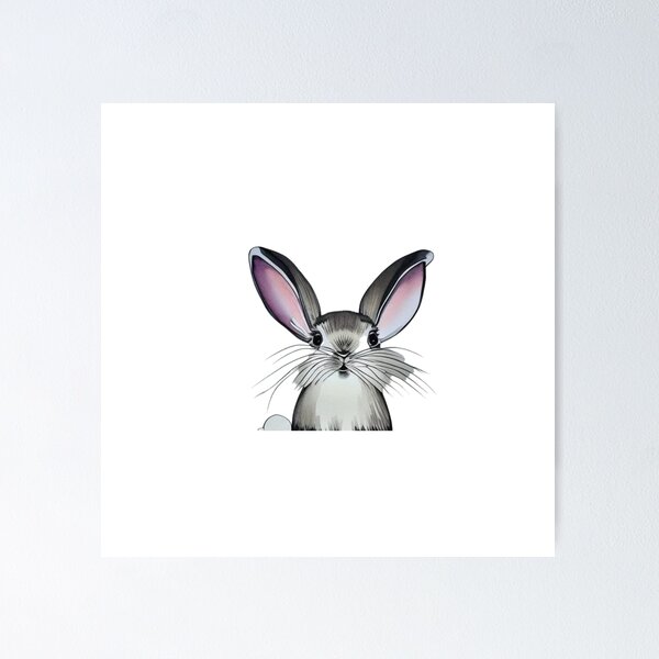 Item preview, The Tale of a Little Gray Bunny designed and sold by ArtisticVibeHub.