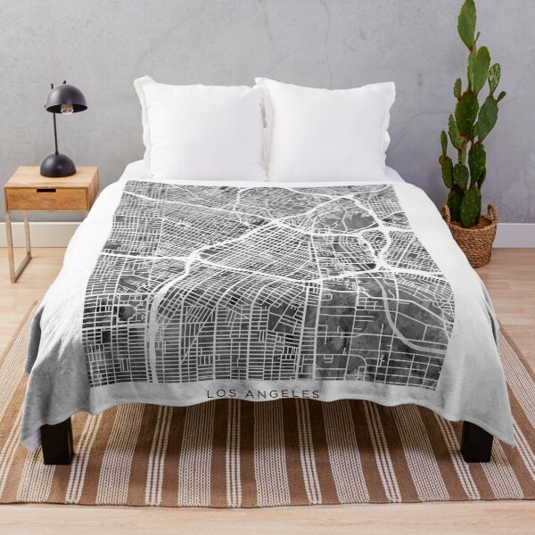 Item preview, Los Angeles City Street Map designed and sold by ArtPrints.