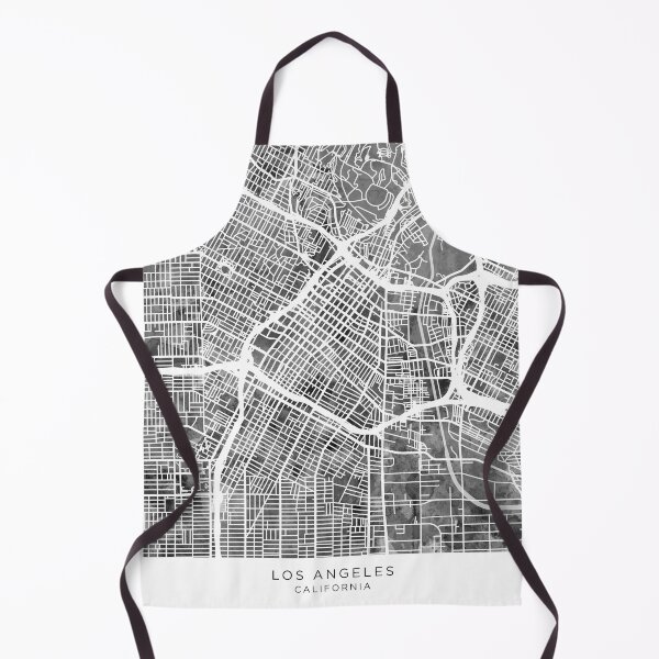 Item preview, Los Angeles City Street Map designed and sold by ArtPrints.
