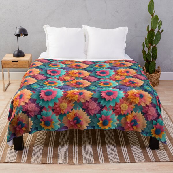 Item preview, 3D flowers Pattern designed and sold by IrinaVIS.