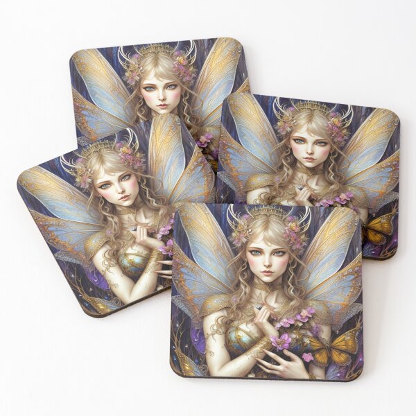 Item preview, Adorable fairy illustration  designed and sold by juoctaviniarts.