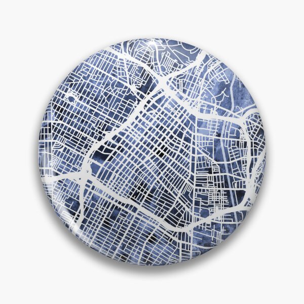 Item preview, Los Angeles City Street Map designed and sold by ArtPrints.