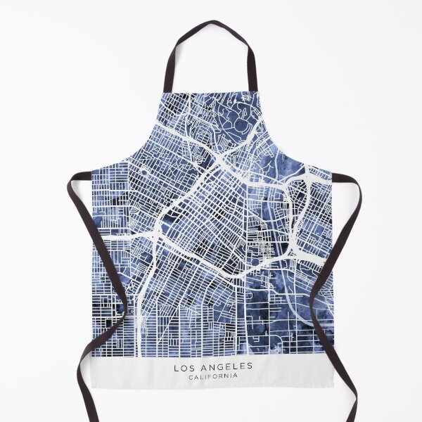 Item preview, Los Angeles City Street Map designed and sold by ArtPrints.