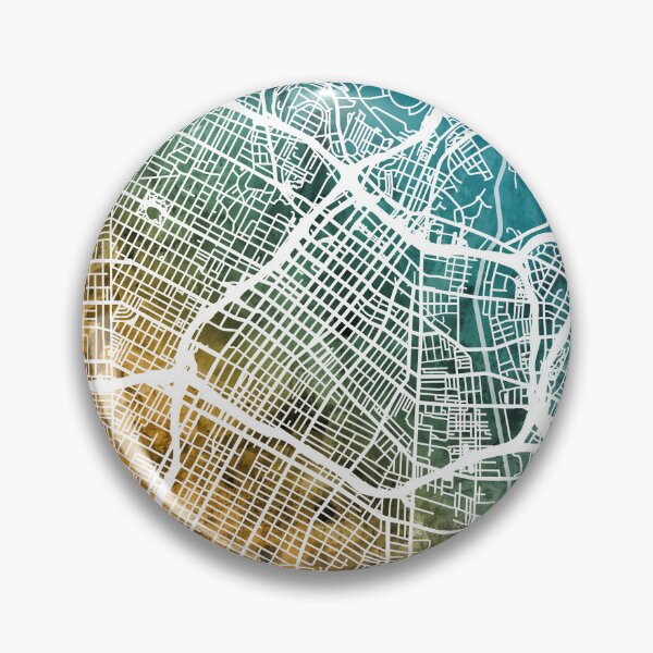 Item preview, Los Angeles City Street Map designed and sold by ArtPrints.