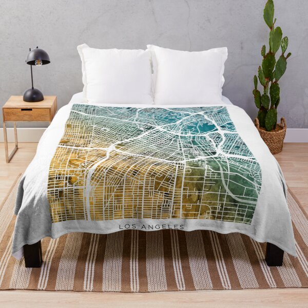 Item preview, Los Angeles City Street Map designed and sold by ArtPrints.