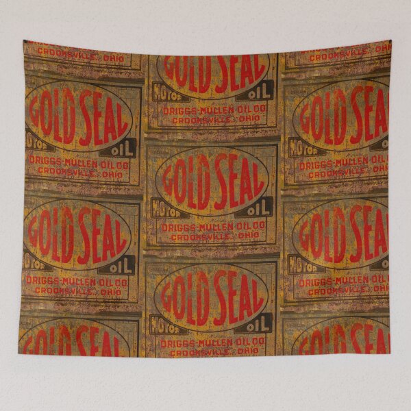 Item preview, Vintage oil can sign designed and sold by GeoffBeattie.