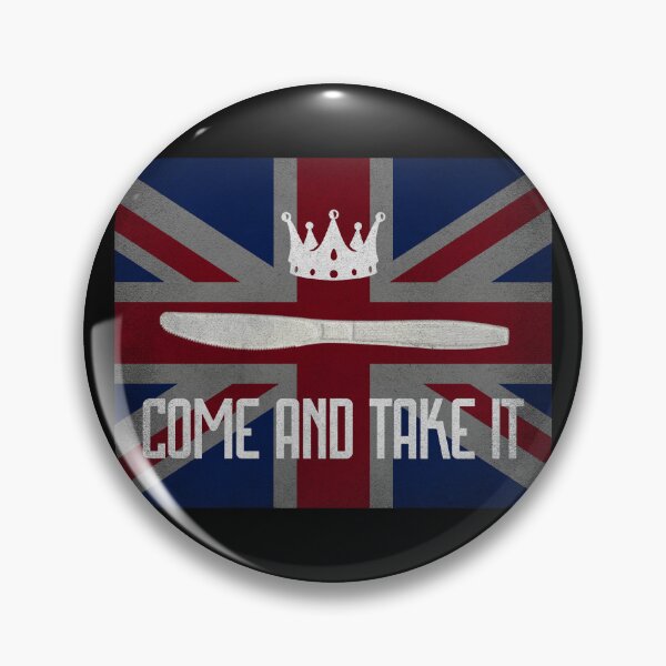 Item preview, UK Come And Take It Butter Knife designed and sold by Rainy-MTN.