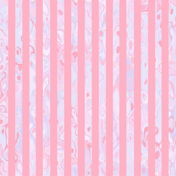 Artwork thumbnail, Pink Patterned Horizontal Stripes by ColorZoo