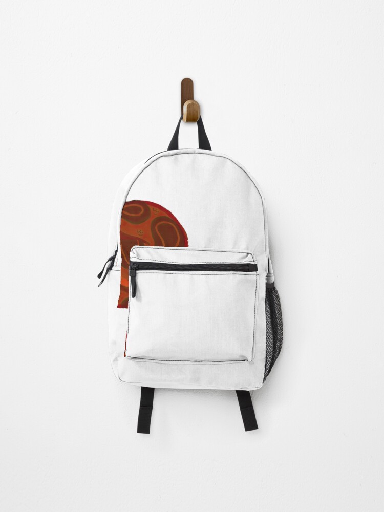 Thumbnail 1 of 3, Backpack, Red Snake Randy designed and sold by AaronArtShop.