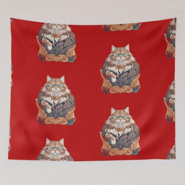 Item preview,  the siberian cat designed and sold by Teddy  Martin  Estrada.