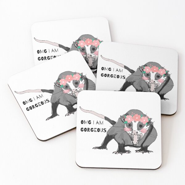 Item preview, OMG I AM GORGEOUS Opossum designed and sold by Threadcraftian.