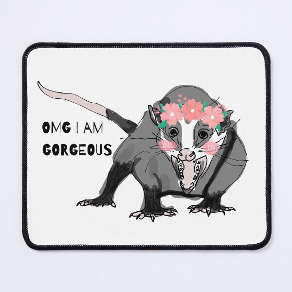 Item preview, OMG I AM GORGEOUS Opossum designed and sold by Threadcraftian.