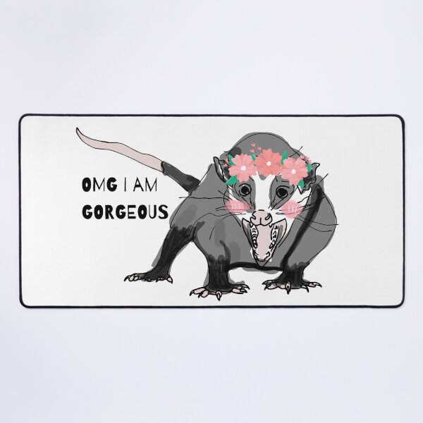 Item preview, OMG I AM GORGEOUS Opossum designed and sold by Threadcraftian.