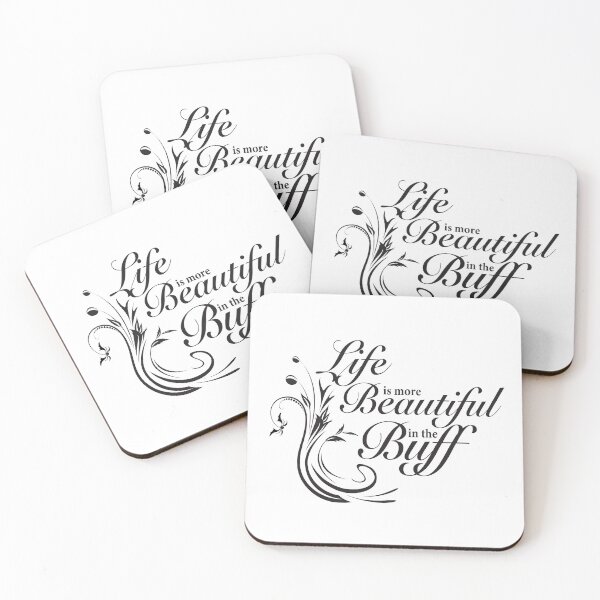 Item preview, Life Is Better In The Buff designed and sold by NudismInAmerica.