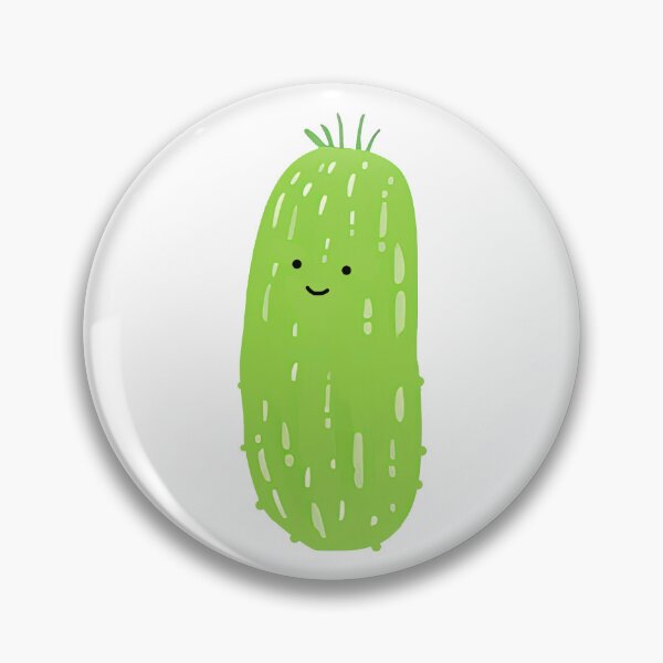 Item preview, Cute happy cartoon pickle designed and sold by Pinkbirdie.