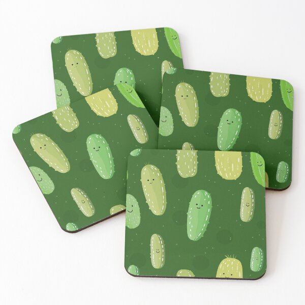 Item preview, Cute happy cartoon pickle designed and sold by Pinkbirdie.