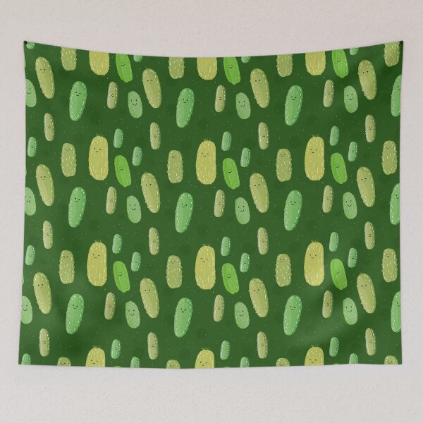 Item preview, Cute happy cartoon pickle designed and sold by Pinkbirdie.