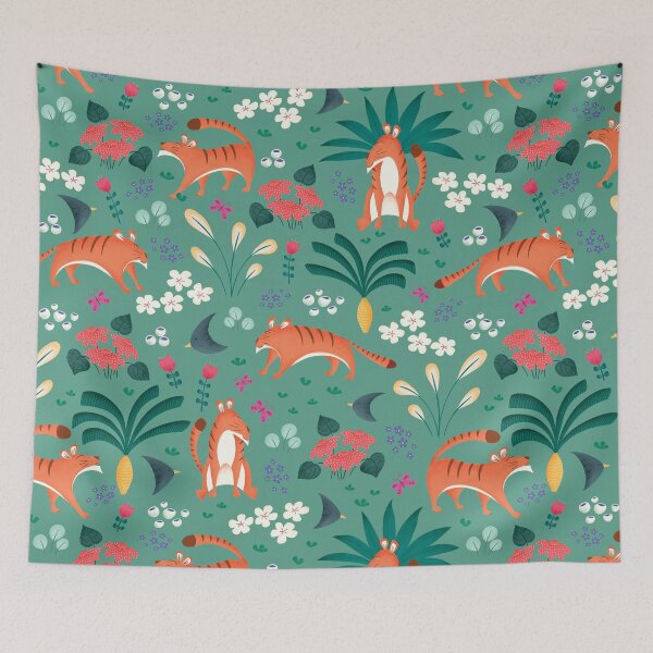 Item preview, The Tiger Dance designed and sold by Clémentine Douilly.