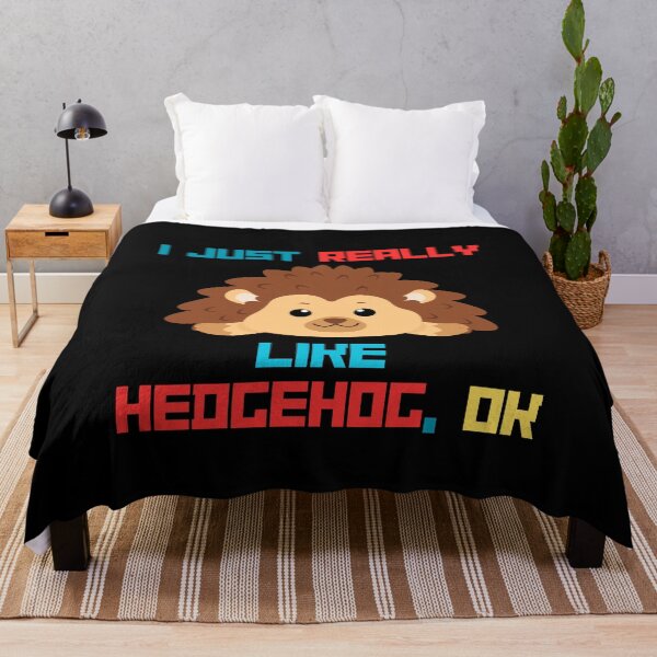 Artikelvorschau,  Ich mag Igel einfach wirklich. Kinder, Mädchen, Jungen, Frauen, Igel entworfen und verkauft von AmeliaShirts.