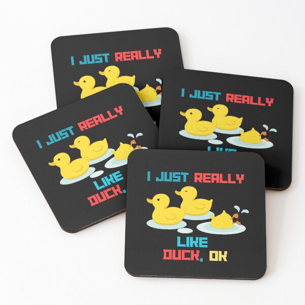 Item preview, I Just Really Like Duck Kids Girl Boys Women Duck designed and sold by AmeliaShirts.