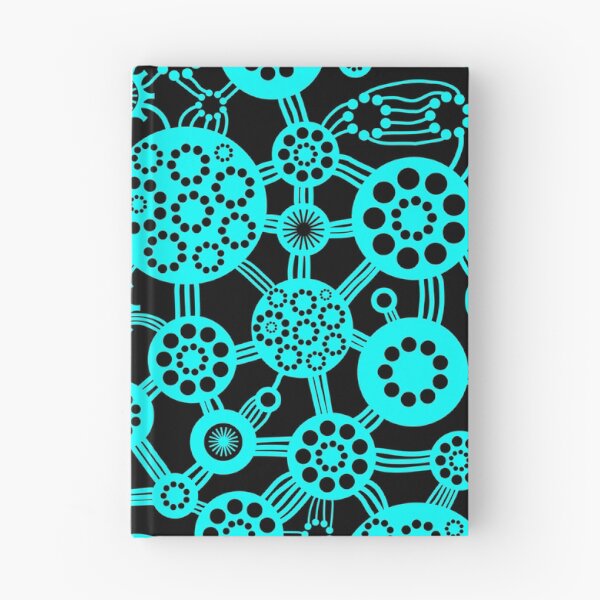 Item preview, Ecosystem - Cyan and Black designed and sold by Artberry.