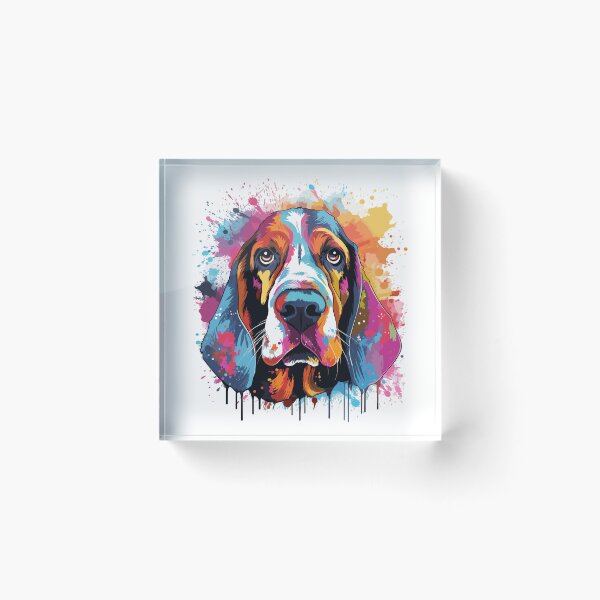 Item preview, Watercolor Bassethound designed and sold by CatCoconut-Art.