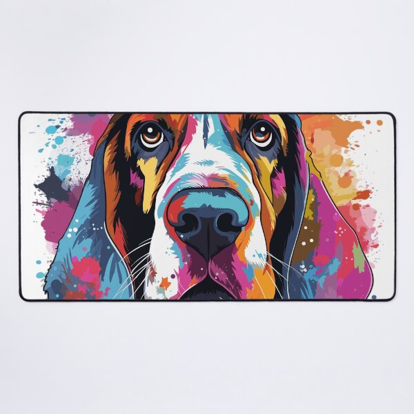 Item preview, Watercolor Bassethound designed and sold by CatCoconut-Art.