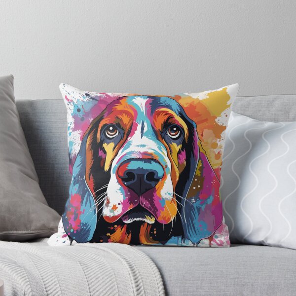Item preview, Watercolor Bassethound designed and sold by CatCoconut-Art.