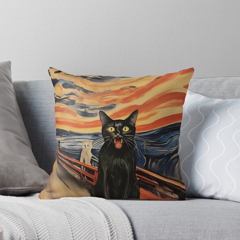 Item preview, Throw Pillow designed and sold by ElLocoMus.