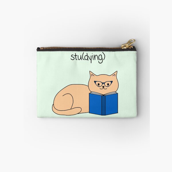 Item preview, Studying Cat designed and sold by TD Collective.