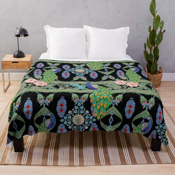 Item preview, Boho,bohemian,Turkish,iznik,peacock ,birds,floral art designed and sold by MariaMarinova.