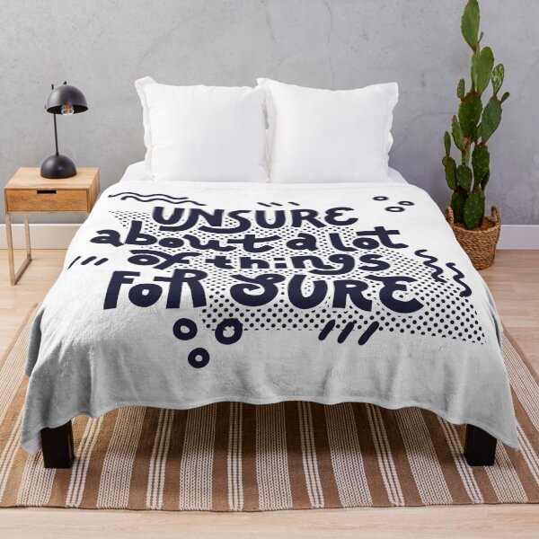 Item preview, Unsure (dark on white) designed and sold by Natalia Mikhaleva.