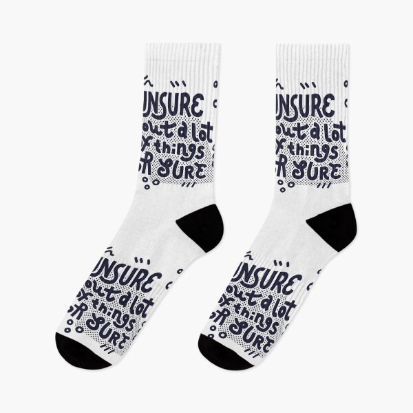 Item preview, Unsure (dark on white) designed and sold by Natalia Mikhaleva.