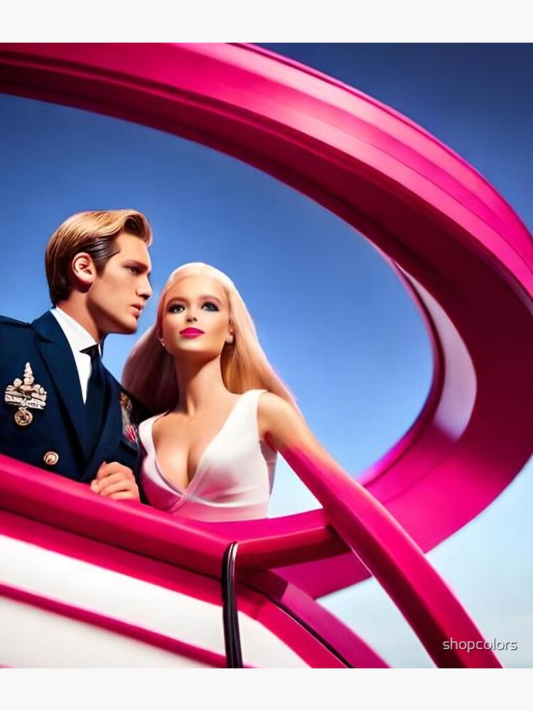 Barbie And Ken Pink Backpack