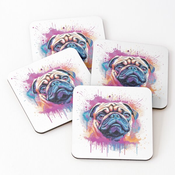 Item preview, Watercolor French Bulldog designed and sold by CatCoconut-Art.