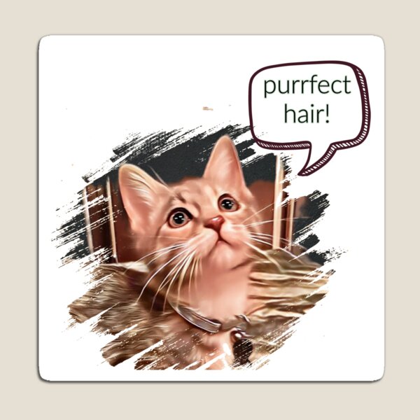 Item preview, purrfect hair designed and sold by ChattyTorbie.