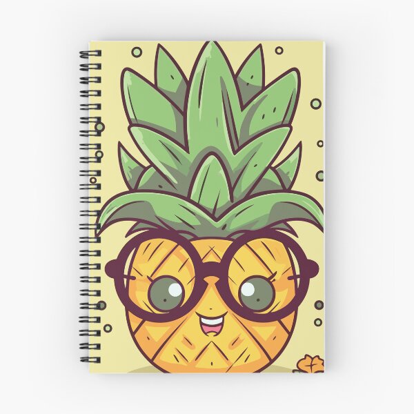 Item preview, pineapple with glasses designed and sold by Zebra-Code.