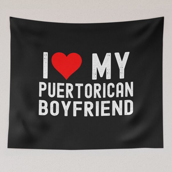 Item preview, I heart my puertorican boyfriend designed and sold by erozzz.