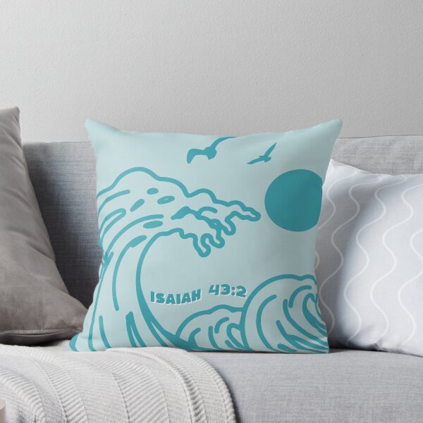 Item preview, When you go through deep waters, I will be with you | Isaiah 43:2 | Jesus my Redeemer designed and sold by Allwhopraisehim.