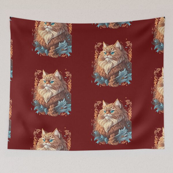Item preview, the king siberian pussycat  designed and sold by Teddy  Martin  Estrada.