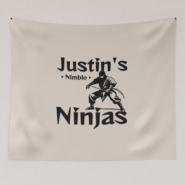 Item preview, Justin’s Nimble Ninjas. Ninja. Sportsman  designed and sold by Tsifra.
