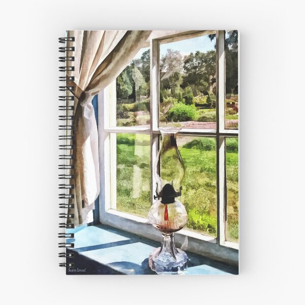 Item preview, Hurricane Lamp in a Sunny Window designed and sold by Susan Savad.