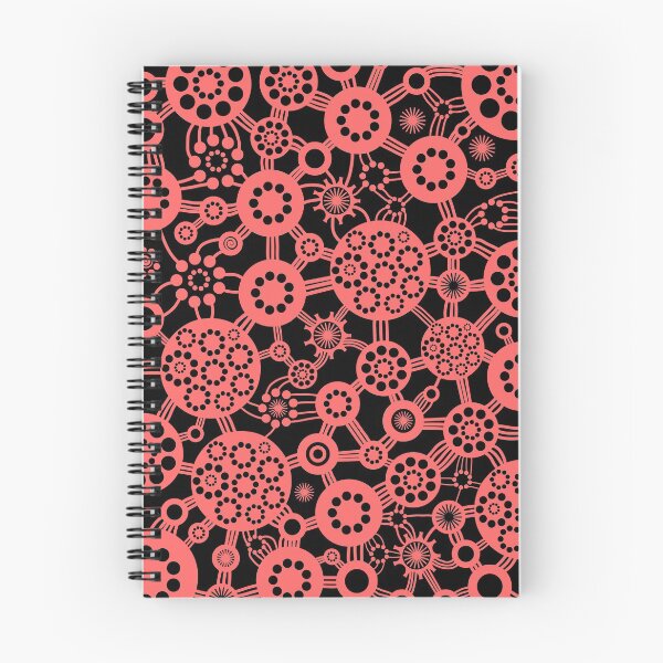 Item preview, Ecosystem - Tropical Pink on Black designed and sold by Artberry.