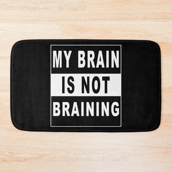 Item preview, My Brain Is Not Braining T-Shirt - Funny Mens, Womens Shirt - Vintage Daddy TShirt for Father's Day, mothers, Christma gift idea designed and sold by majeed10.