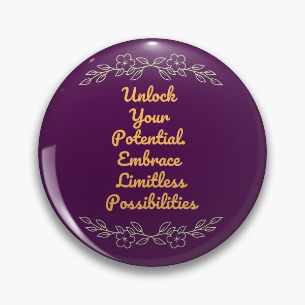 Item preview, UNLOCK YOUR POTENTIAL, EMBRACE LIMITLESS POSSIBILITIES designed and sold by Liza36designs.