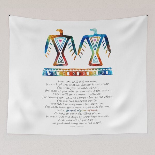 Item preview, A Shared Vision Of Love Romantic Marriage Art designed and sold by Sharon Cummings Art.
